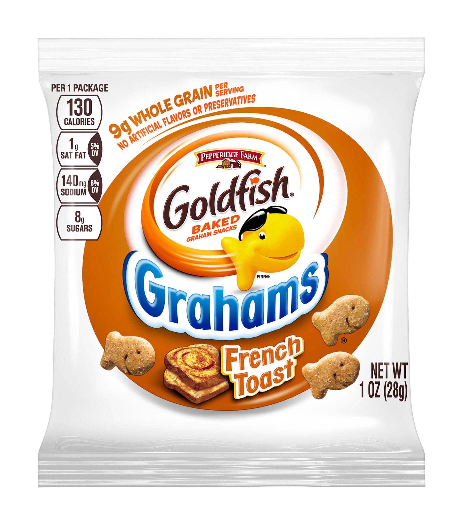 Goldfish Pepperidge Farm French Toast Grahams 1oz (PACK OF 300) - Walmart.com